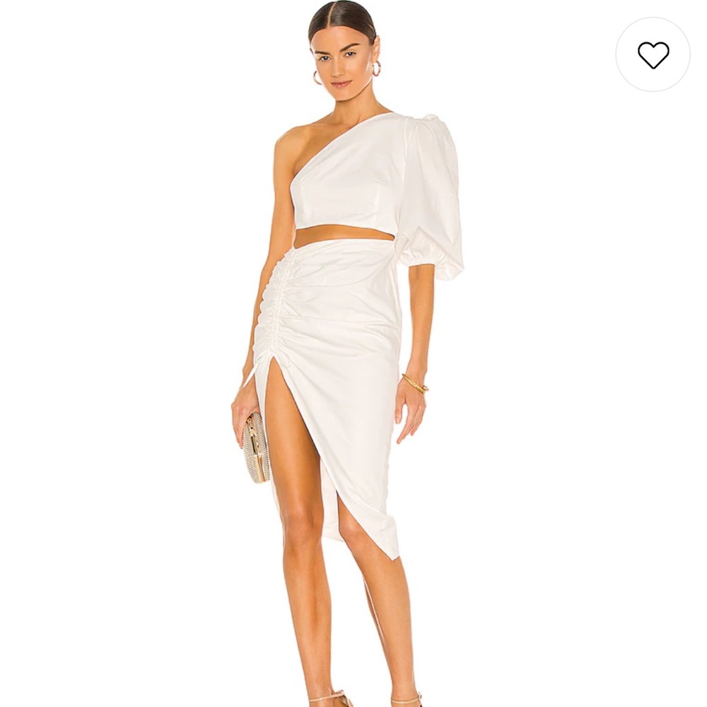 NEW Sau Lee Jolene Dress in White